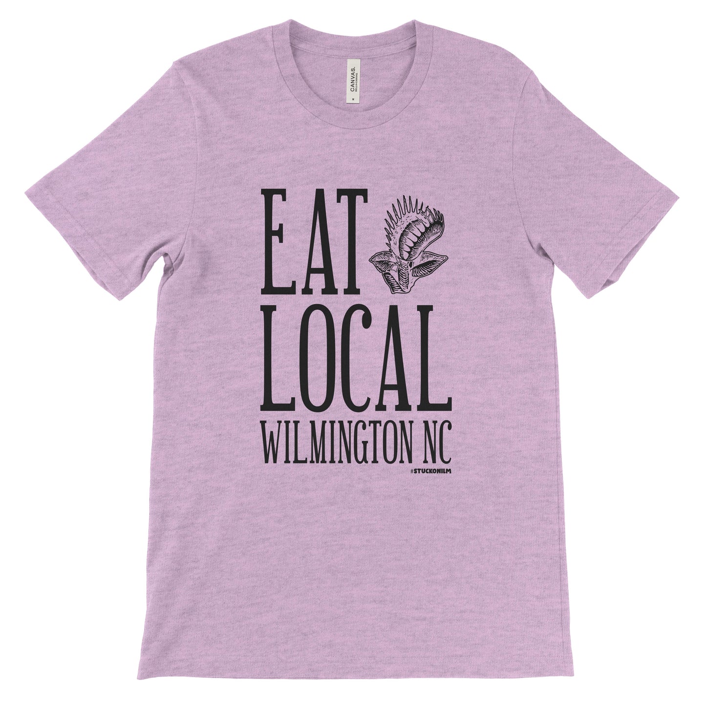 Eat Local Venus Flytrap Light T-shirt