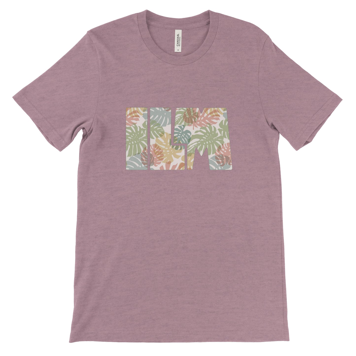 ILM Tropical Leaves Dark T-shirt