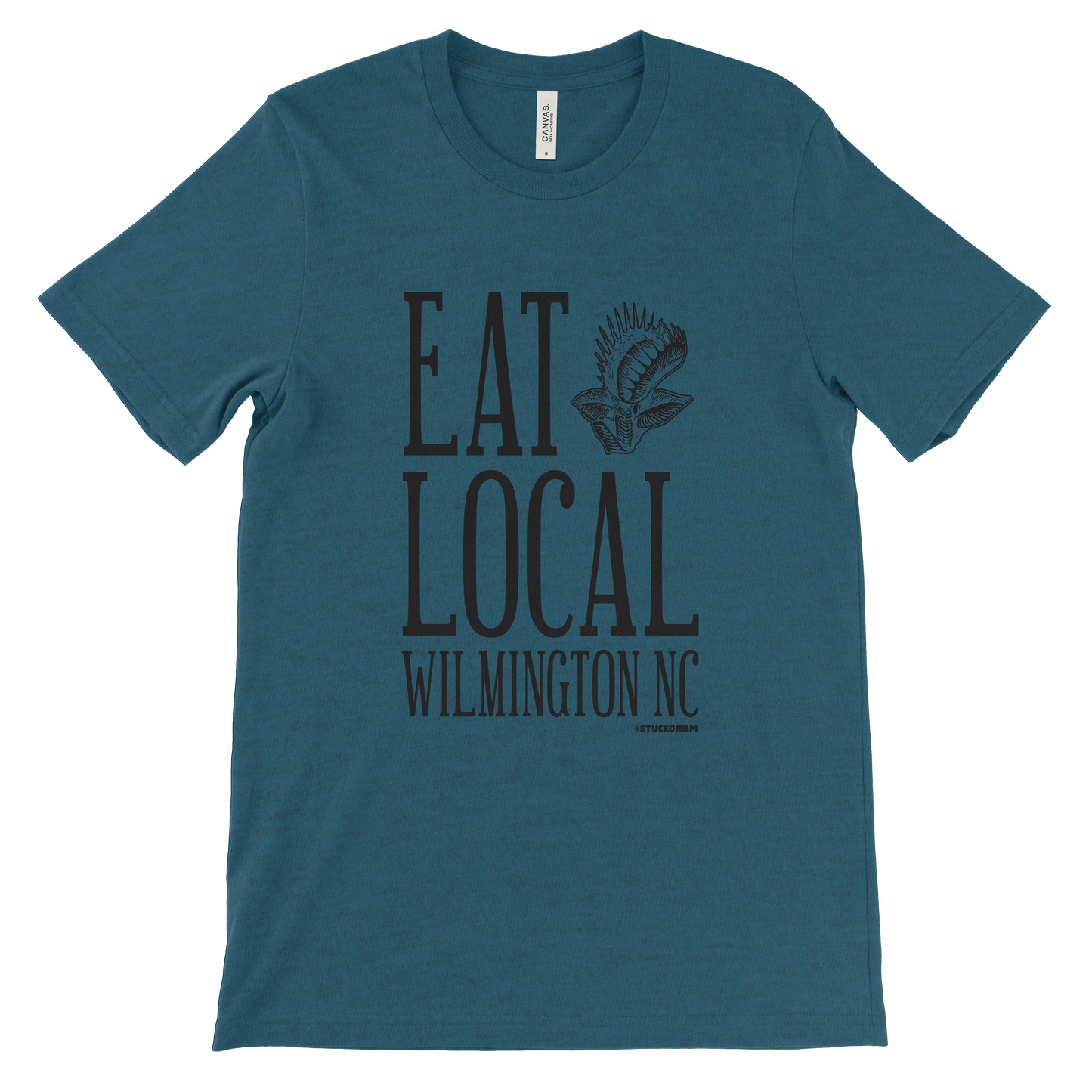 Eat Local Venus Flytrap Light T-shirt