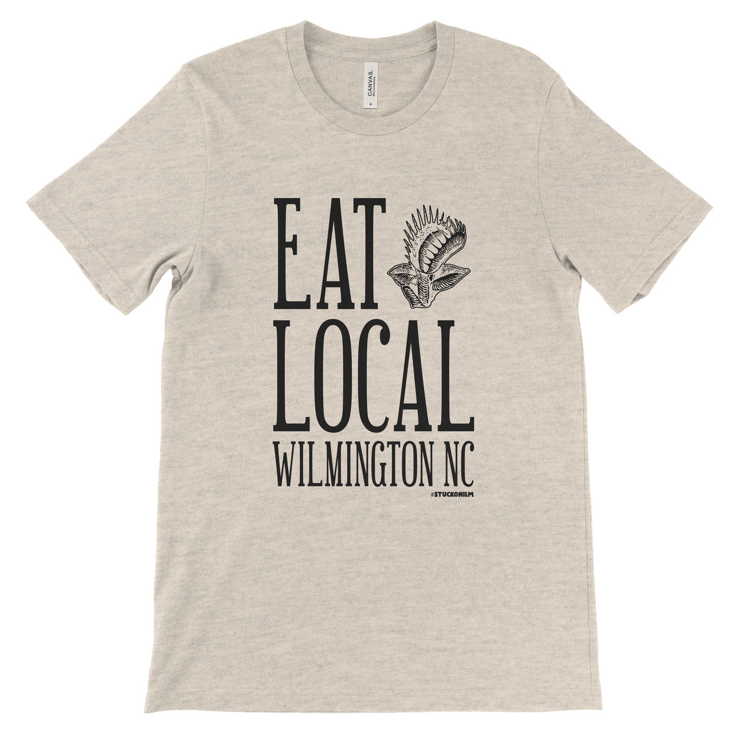 Eat Local Venus Flytrap Light T-shirt