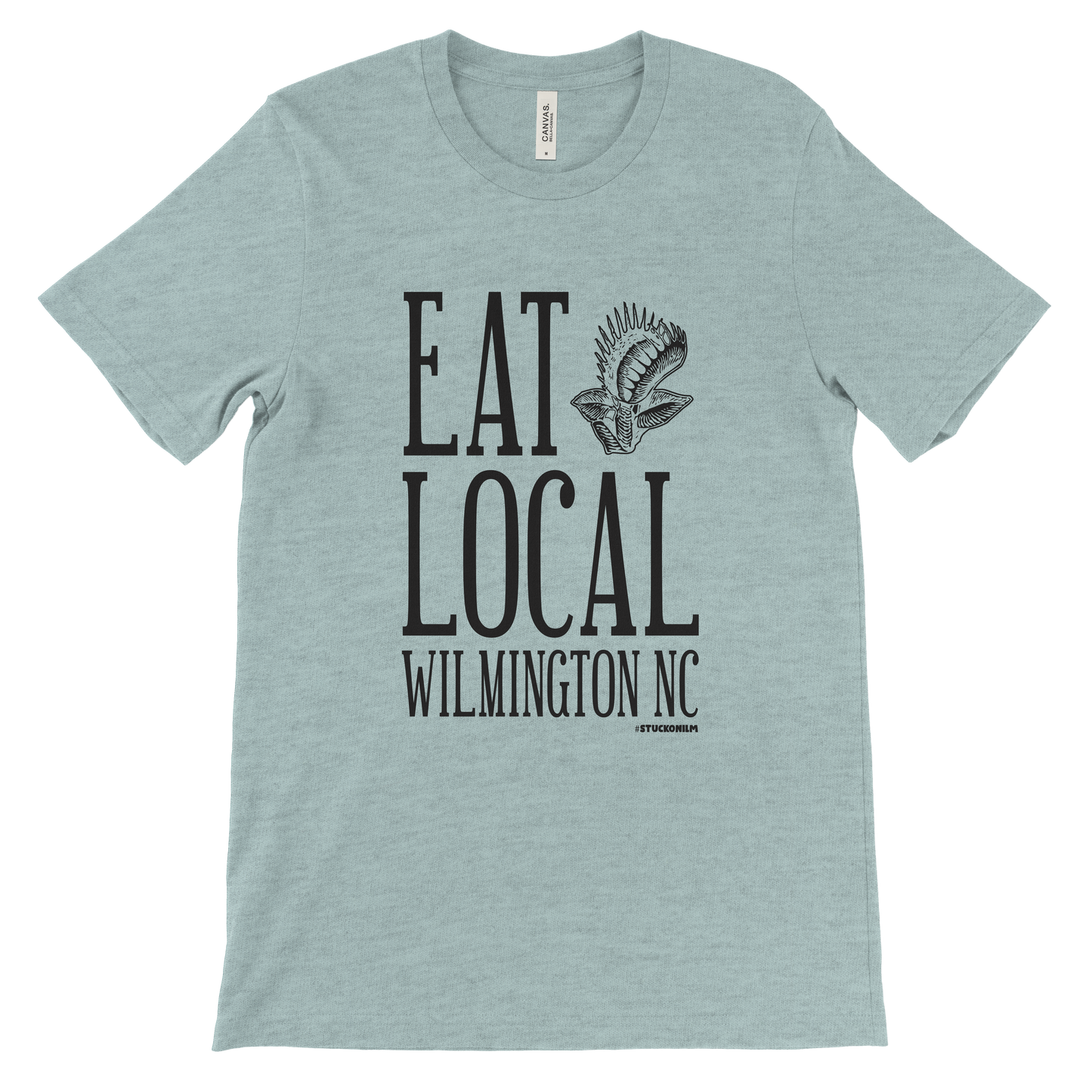 Eat Local Venus Flytrap Light T-shirt