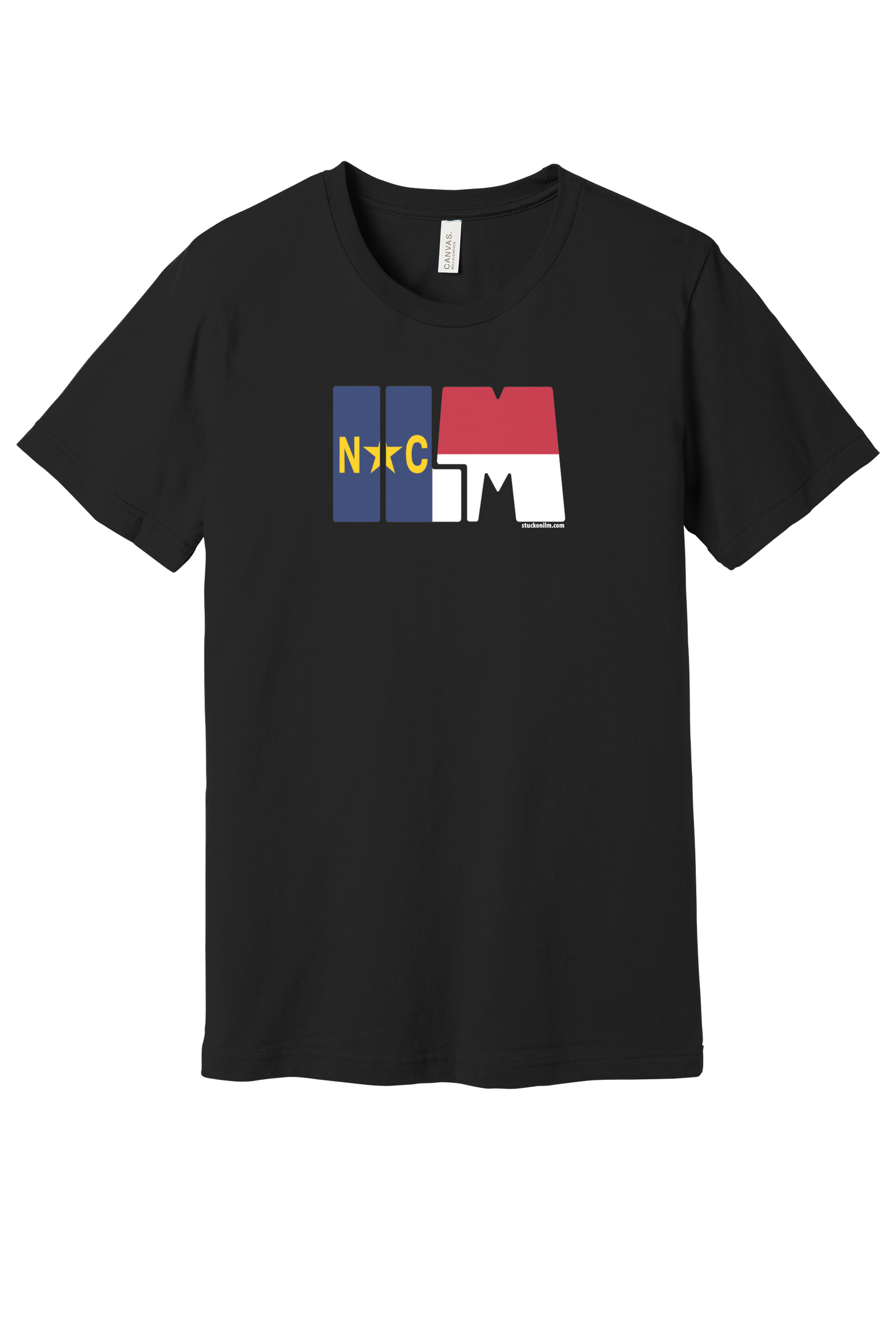 ILM Logo NC Flag Dark T-shirt