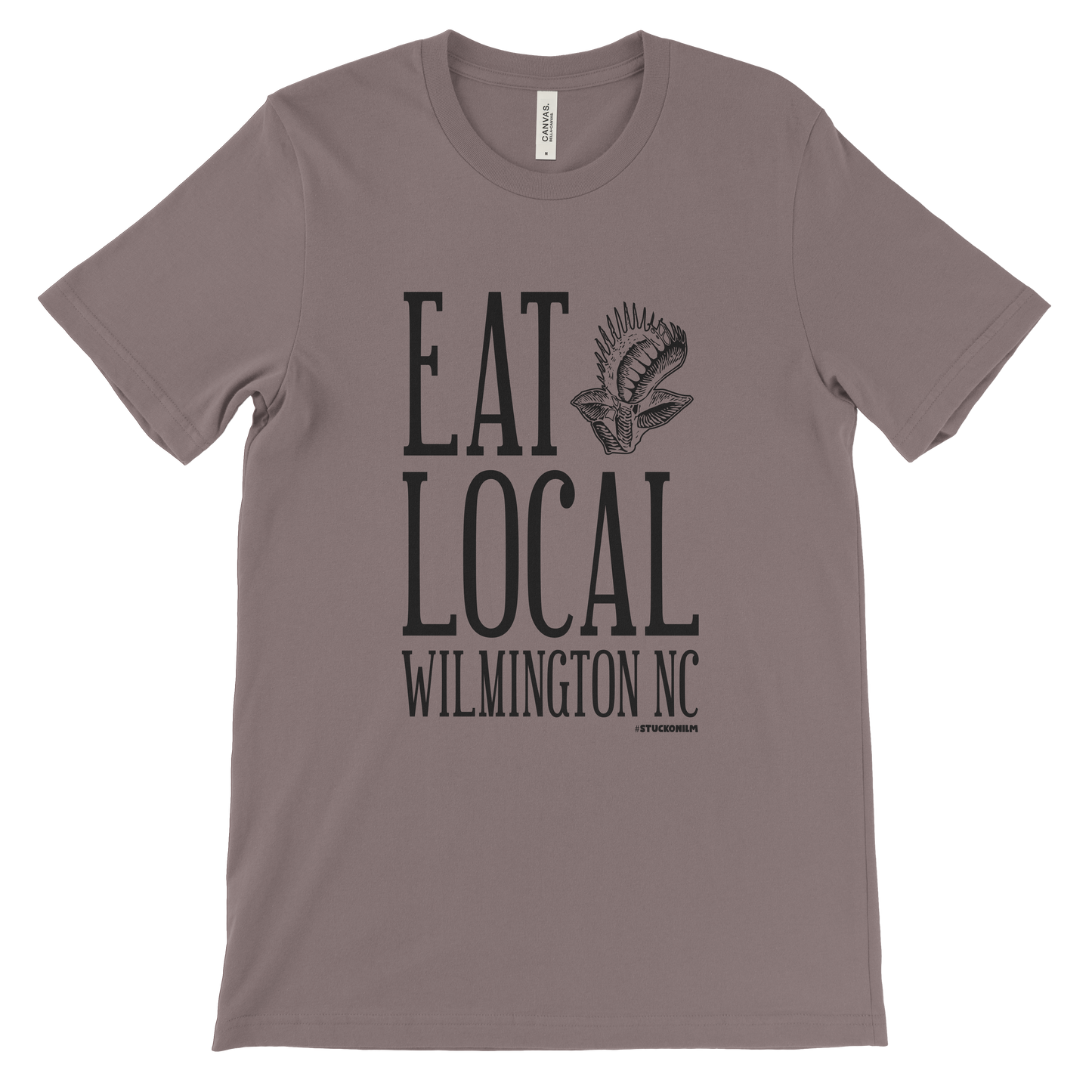 Eat Local Venus Flytrap Light T-shirt