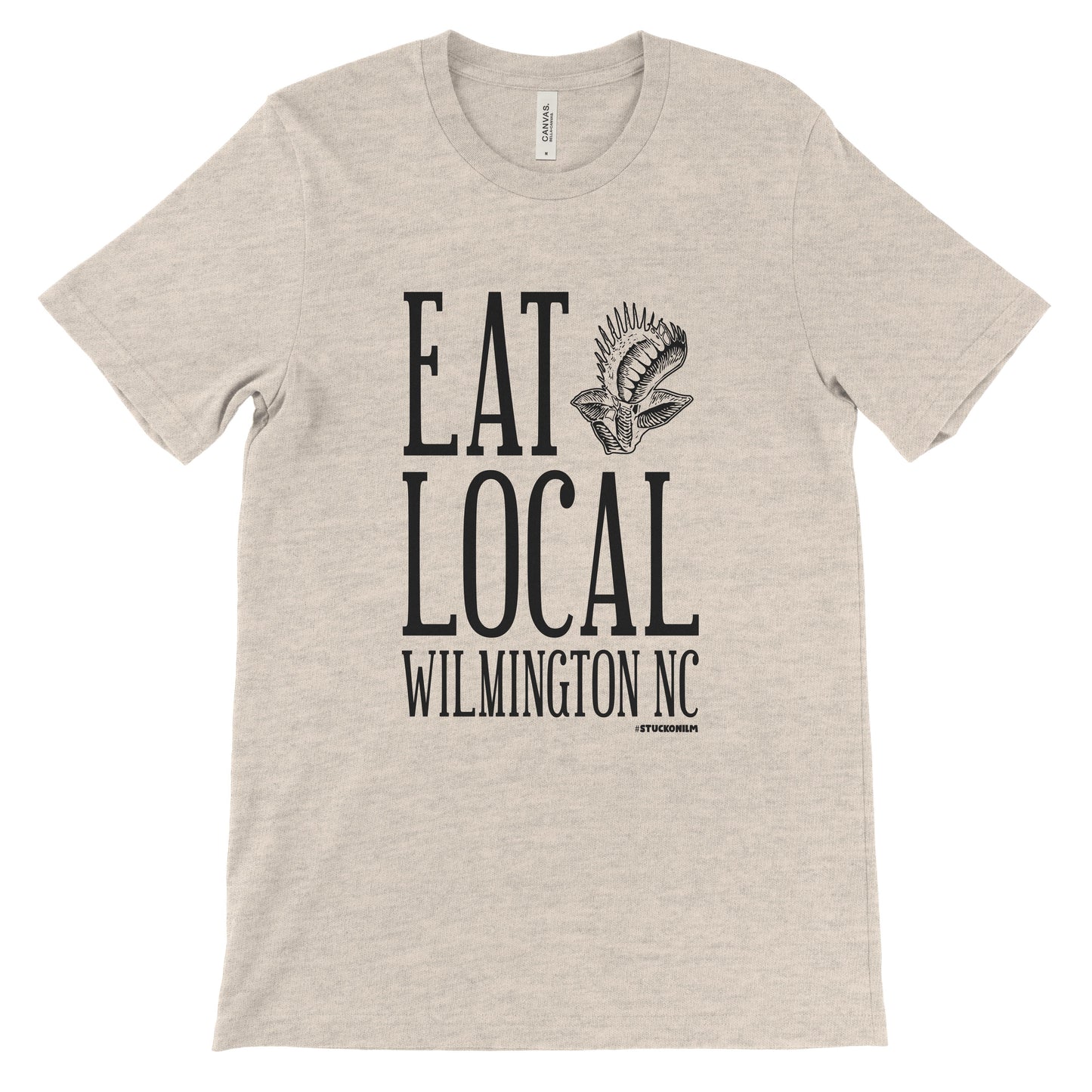 Eat Local Venus Flytrap Light T-shirt