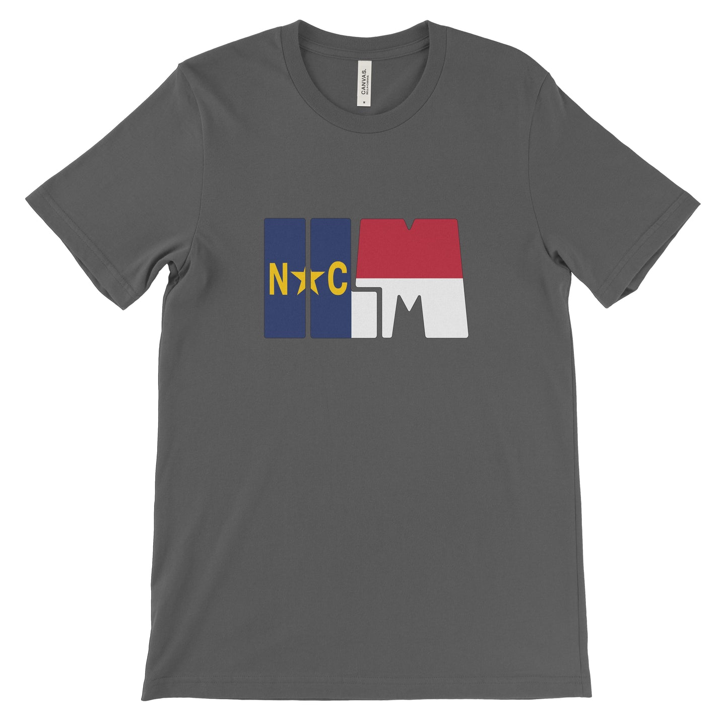 ILM Logo NC Flag Dark T-shirt