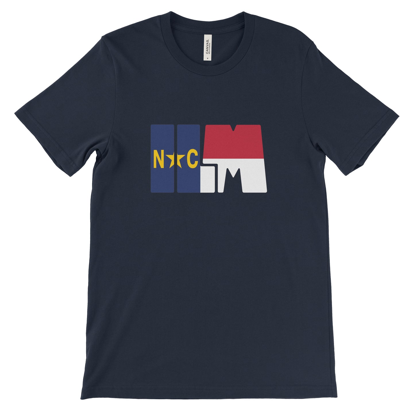 ILM Logo NC Flag Dark T-shirt