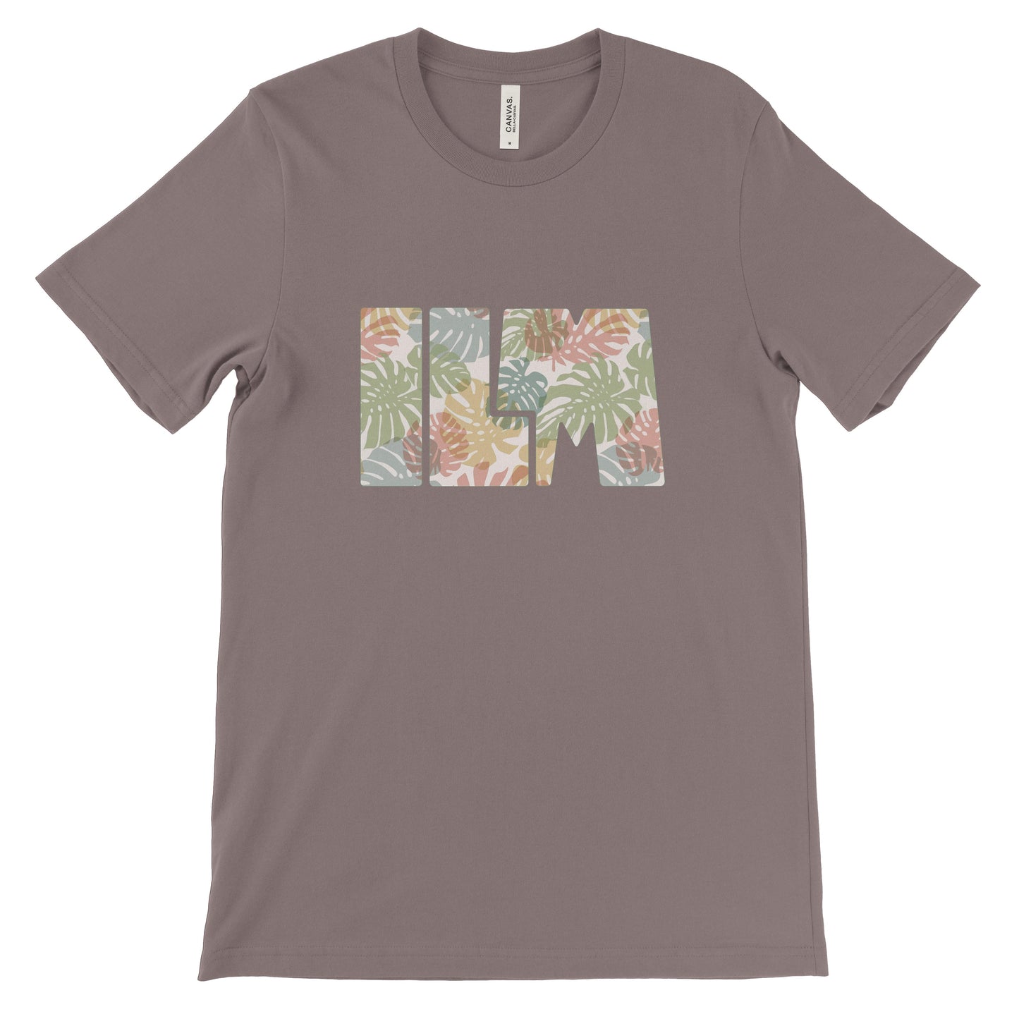 ILM Tropical Leaves Dark T-shirt