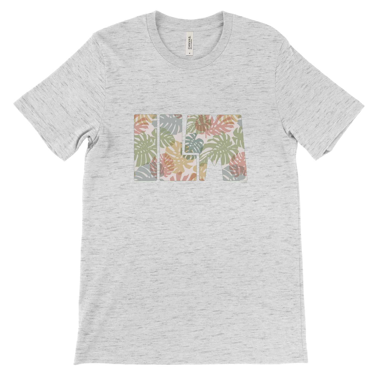 ILM Tropical Leaves Light T-shirt