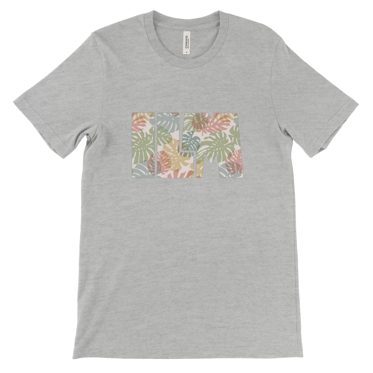 ILM Tropical Leaves Light T-shirt