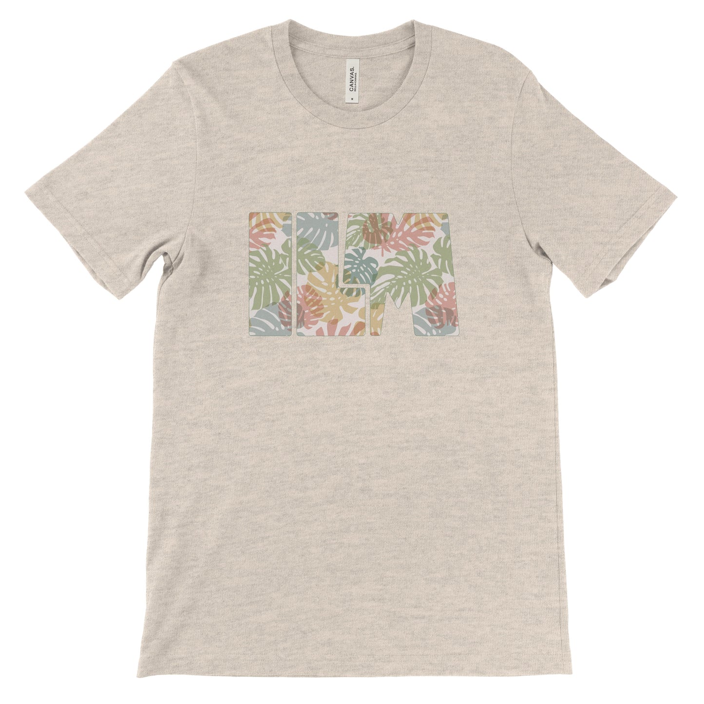 ILM Tropical Leaves Light T-shirt