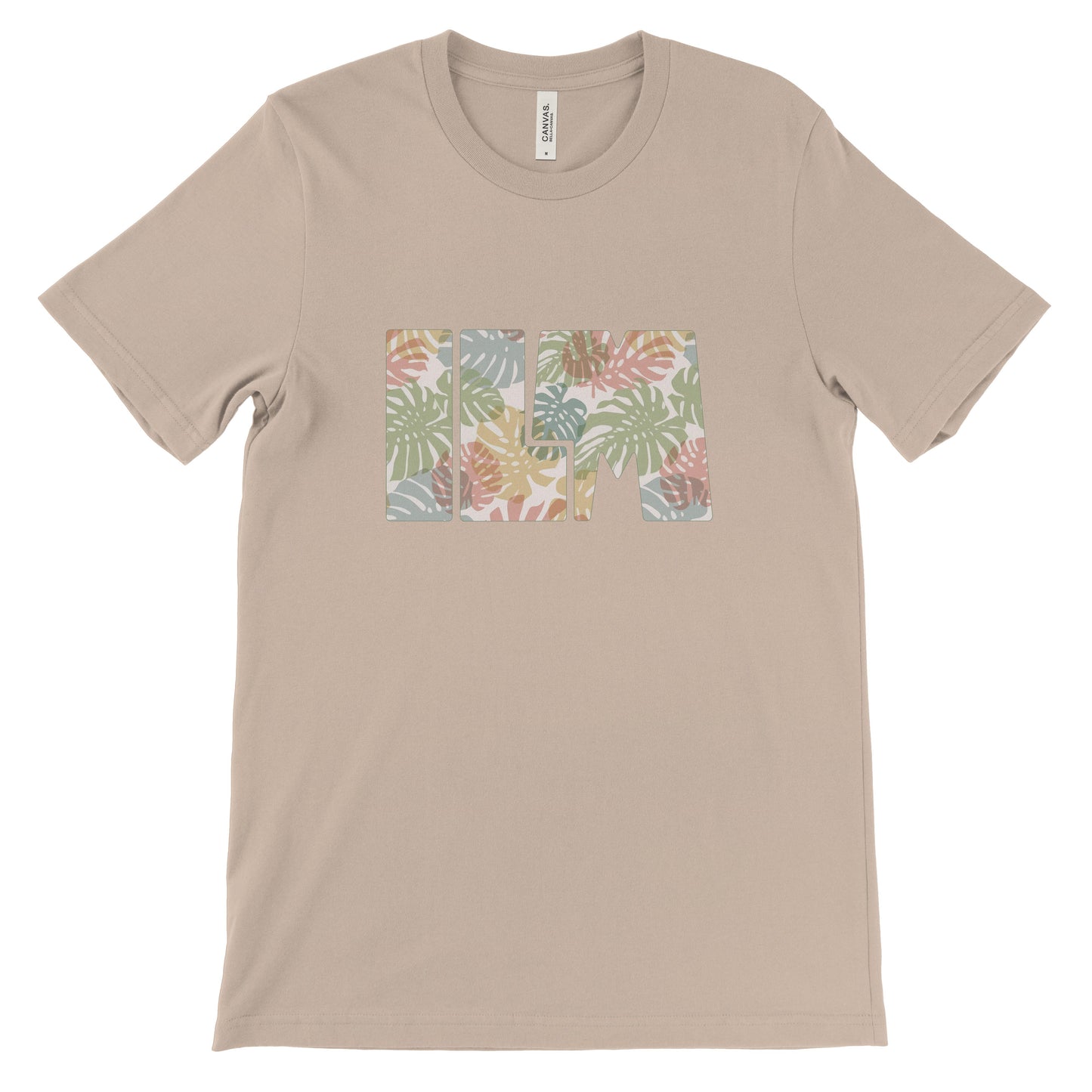 ILM Tropical Leaves Light T-shirt