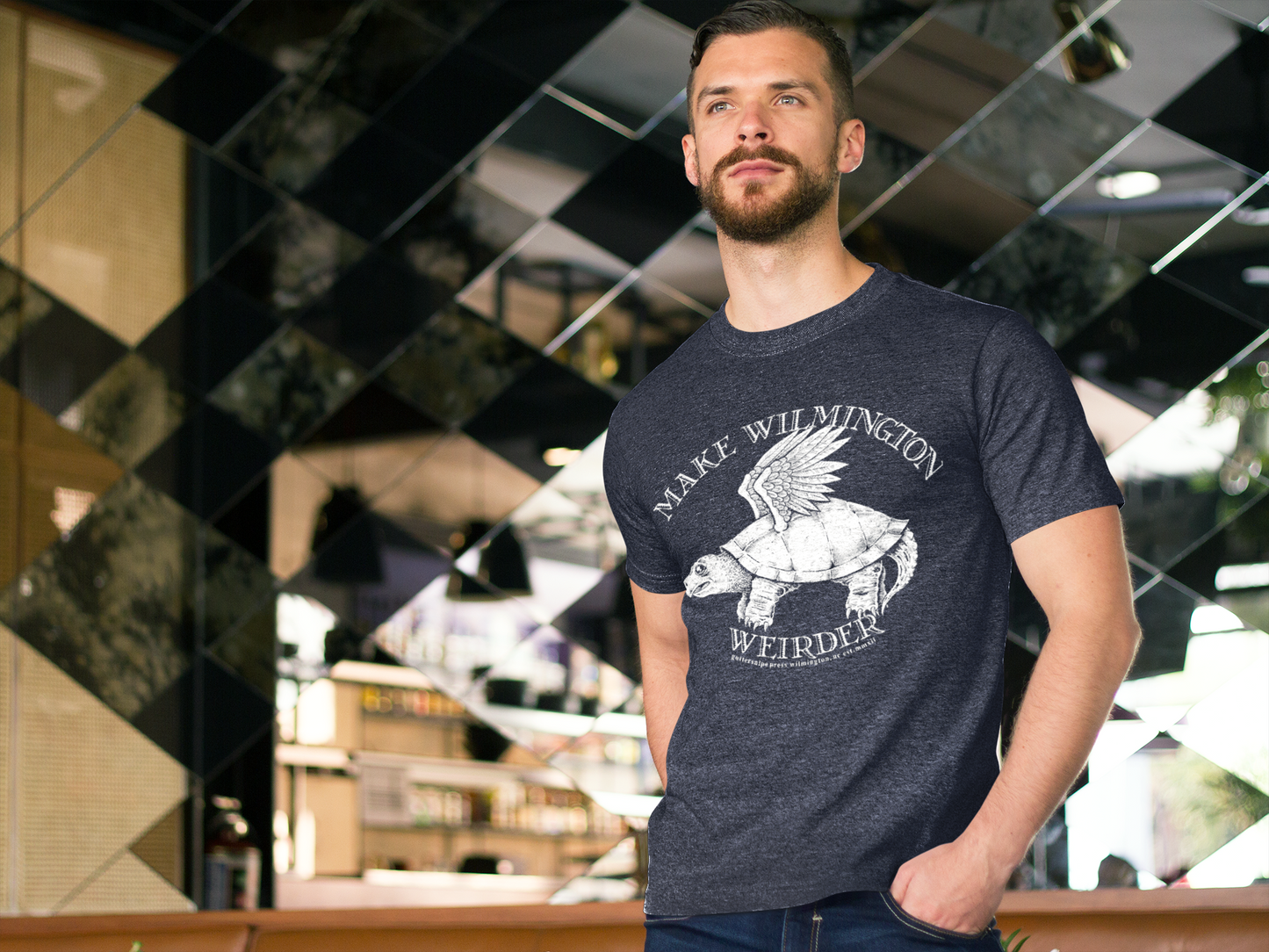 Make Wilmington Weirder Dark T-shirt