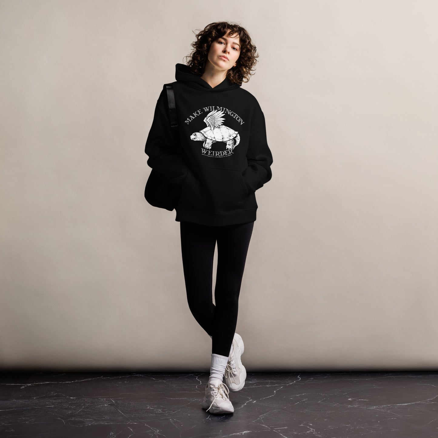 Make Wilmington Weirder Oversized Hoodie