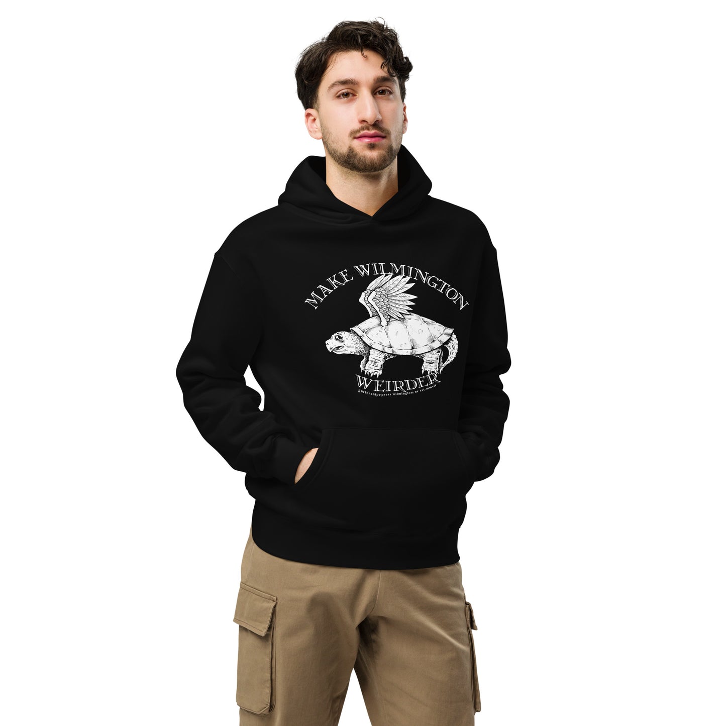 Make Wilmington Weirder Oversized Hoodie