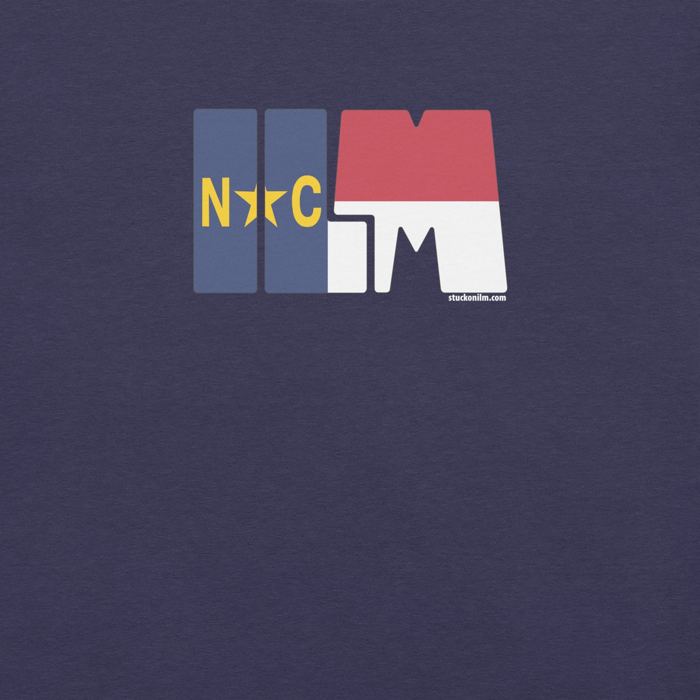 ILM Logo NC Flag Dark T-shirt